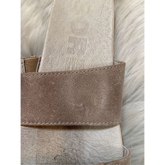 NWOT Sorel Torpeda Slide Il leather sandals size 9 - Picture 3 of 7